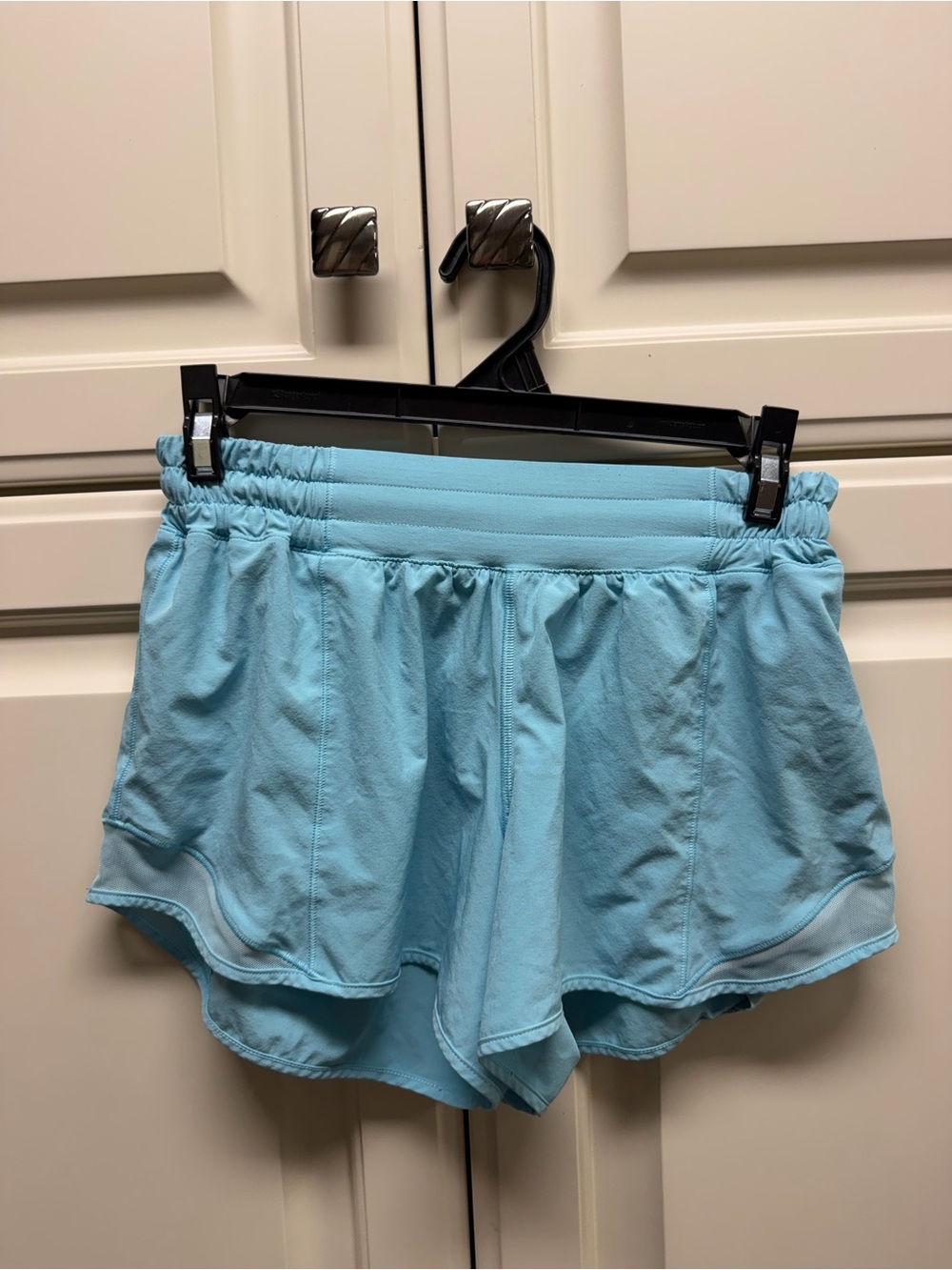 Lululemon Light Teal Blue Women's Athletic Shorts Size 4